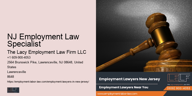 NJ employment law consultation services