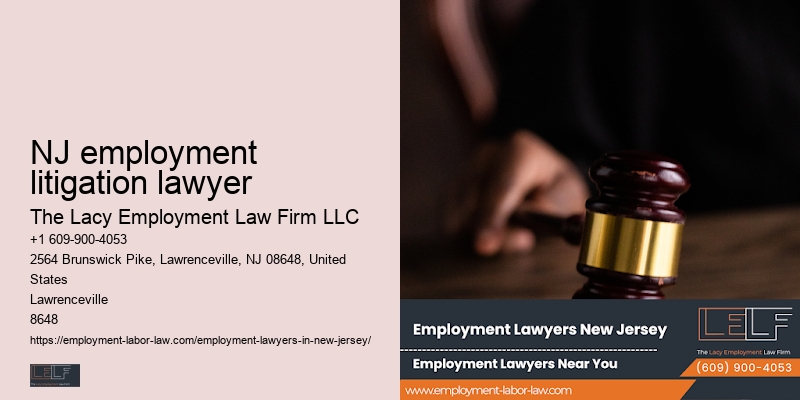 reputable NJ employment litigation lawyer employment law attorney ratings