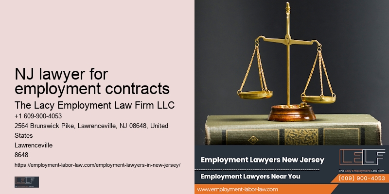 NJ lawyer for employment contracts Employment Lawyer