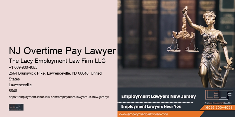 NJ Overtime Pay Lawyer workplace retaliation legal help