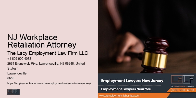 NJ Workplace Retaliation Attorney workplace discrimination lawyer case study