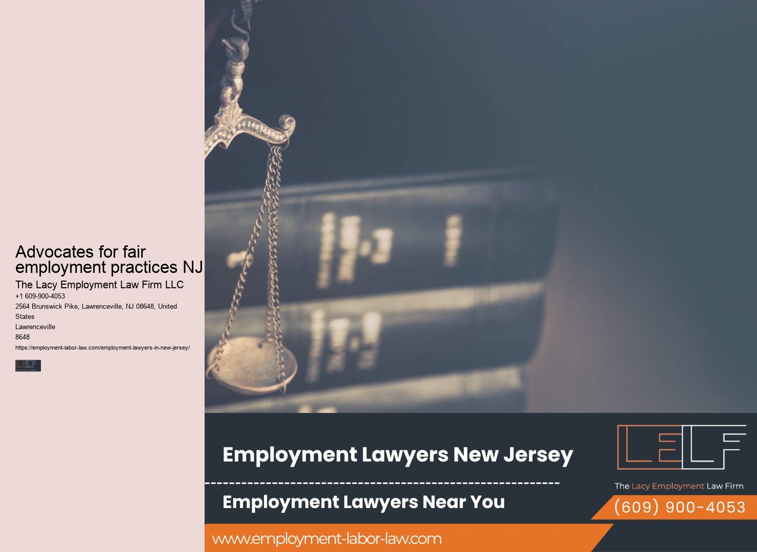 Premier Employment Law Firm in New Jersey