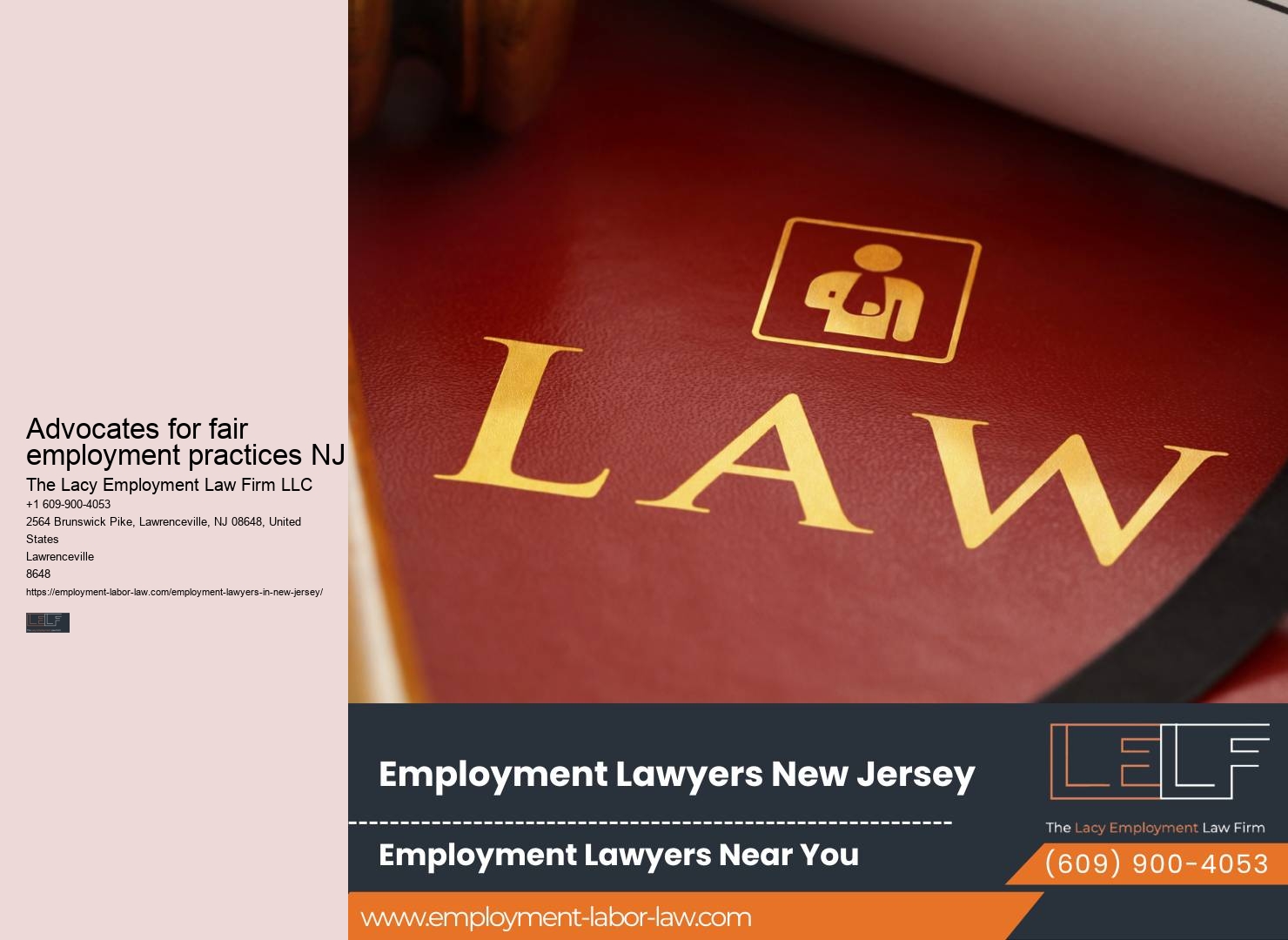 NJ Employment Lawyers for FMLA Violations