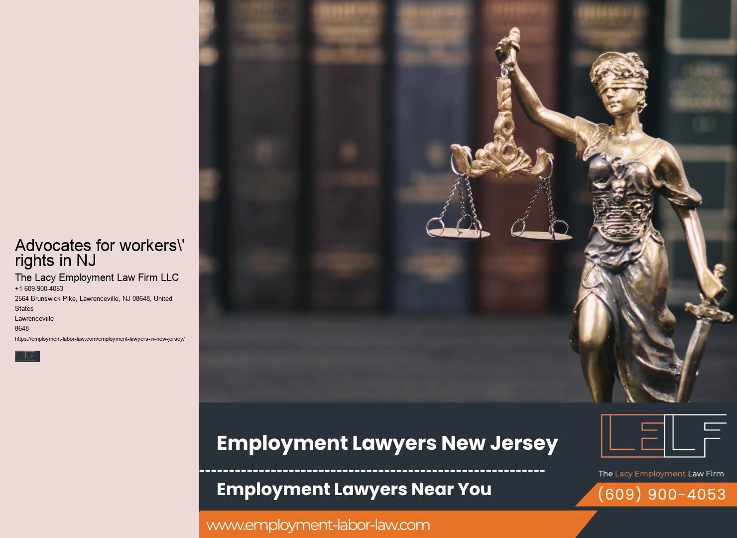 NJ Employment Lawyers for Workplace Discrimination