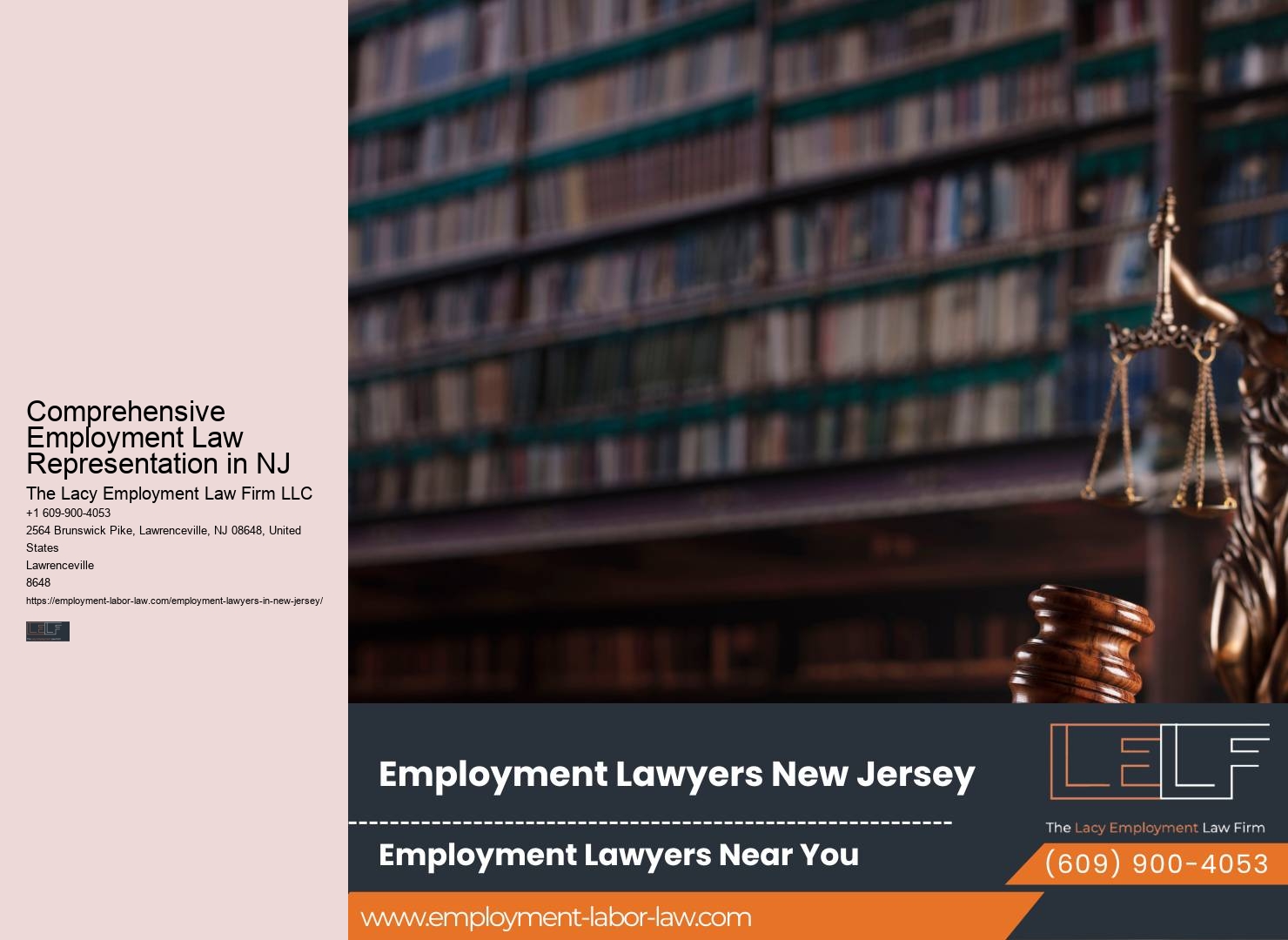 Leading NJ Employment Law Services