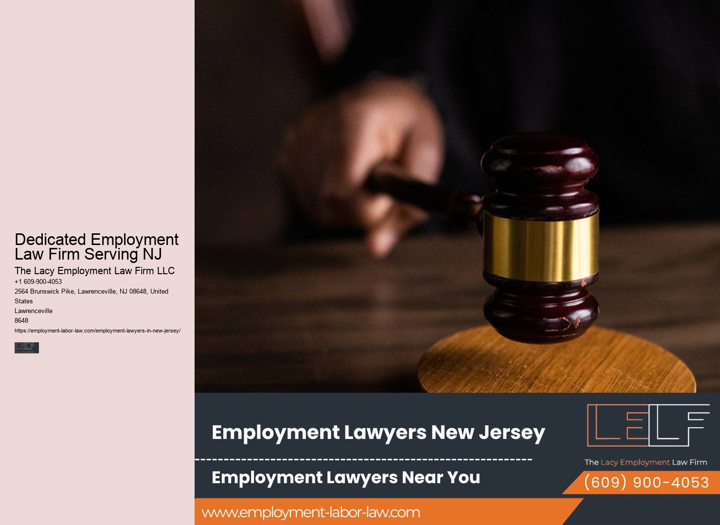 Handle Employment Law Litigation with NJ Lawyers