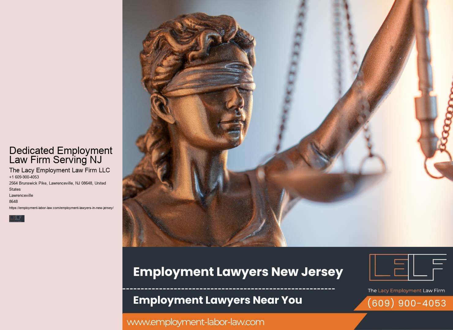 Trusted Employment Law Firm in NJ