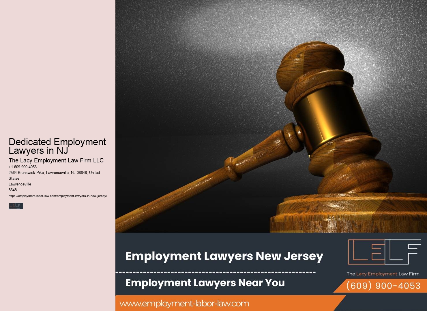 Experienced NJ Employment Attorneys