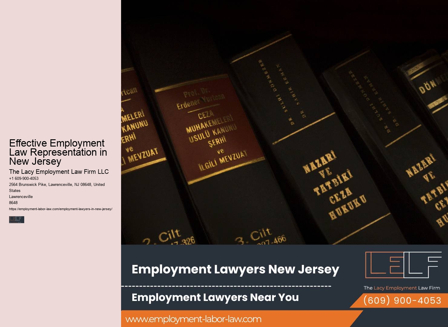 NJ employment law experts