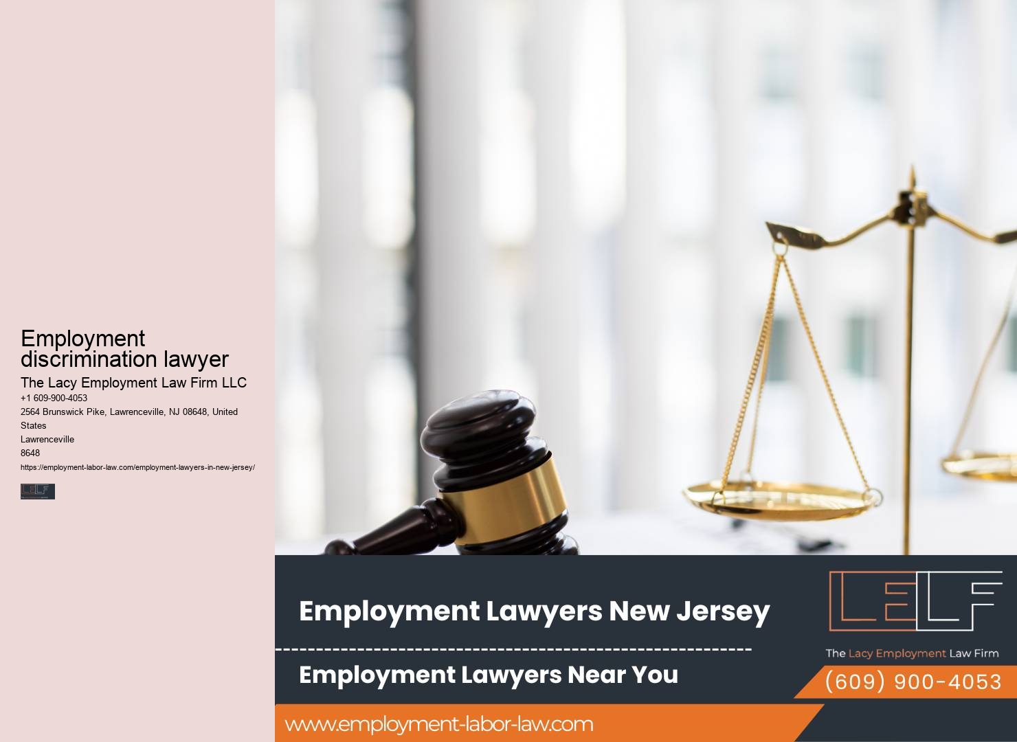 NJ attorneys for workplace accommodations