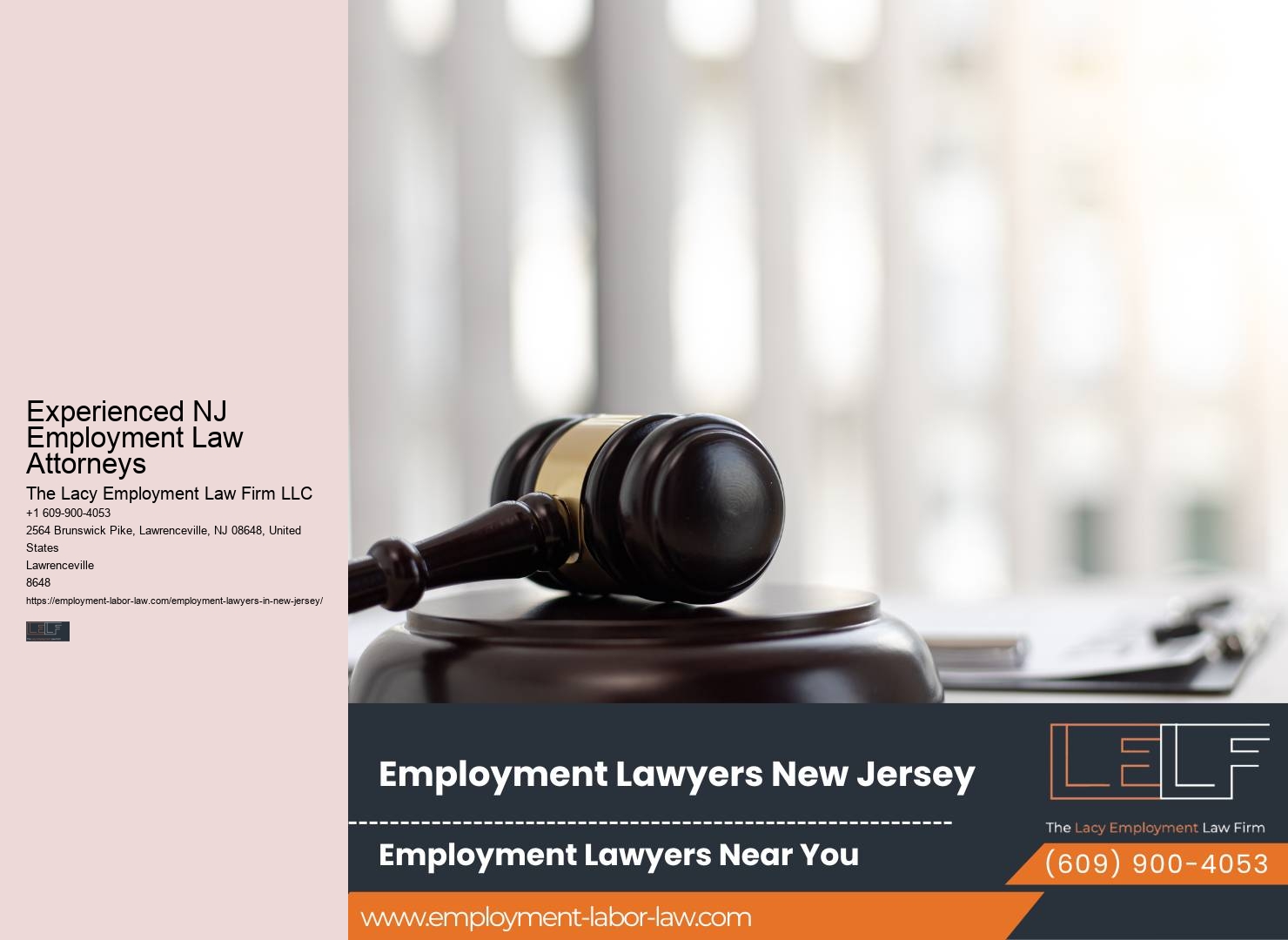 NJ attorneys for wage and hour claims