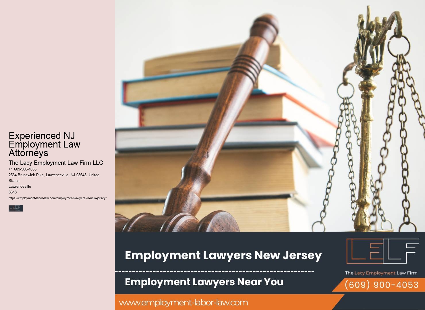 Trusted Employment Law Firm in New Jersey