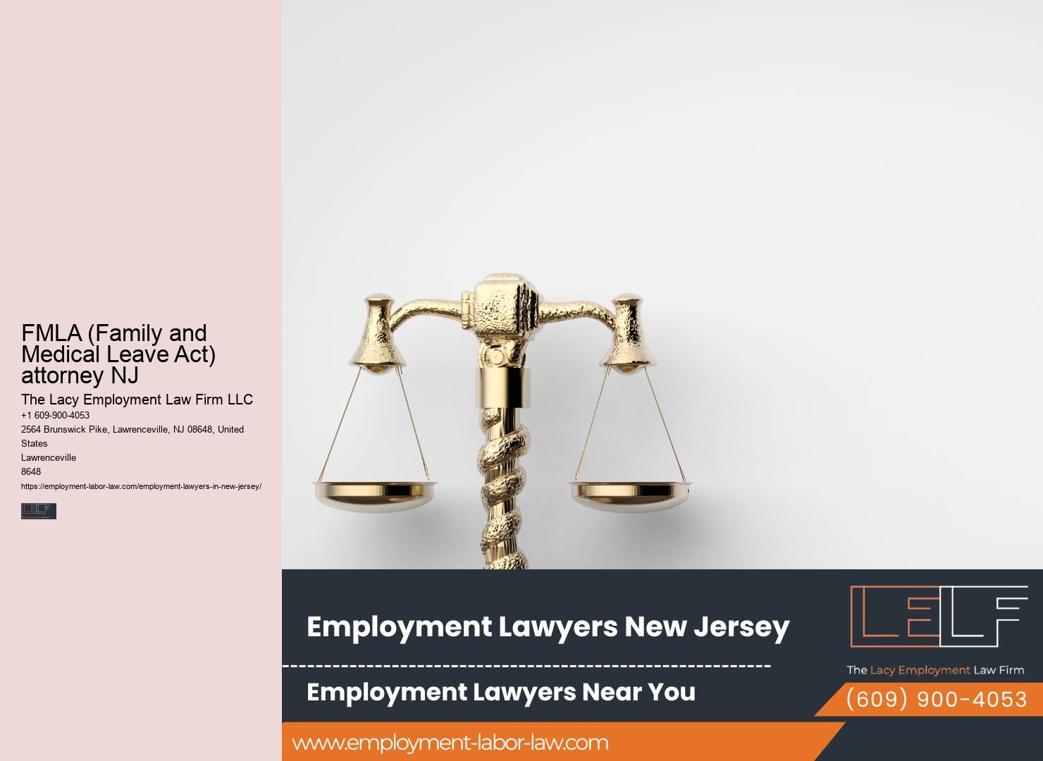 Legal aid for NJ retaliation complaints