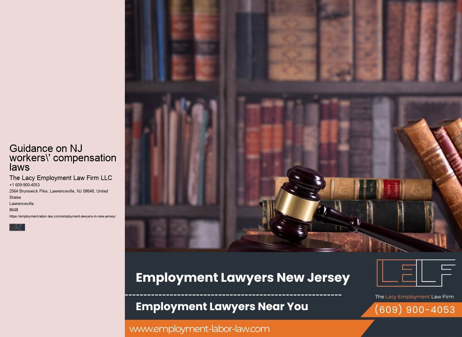 NJ Employment Lawyers for Wrongful Dismissal