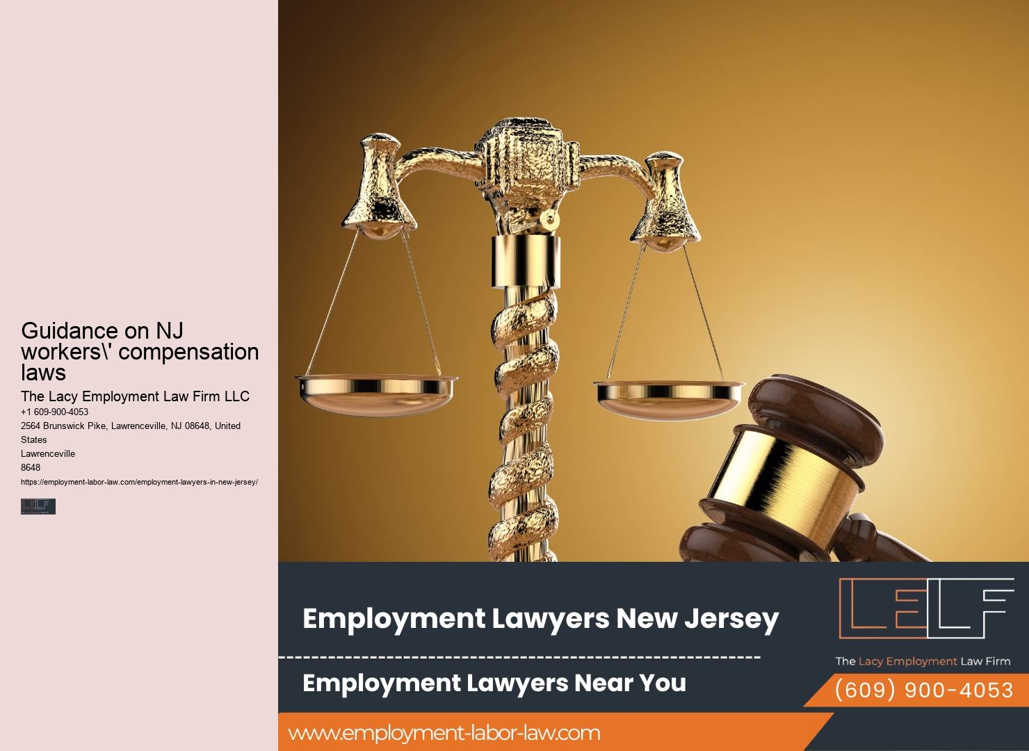 NJ employment law consultation