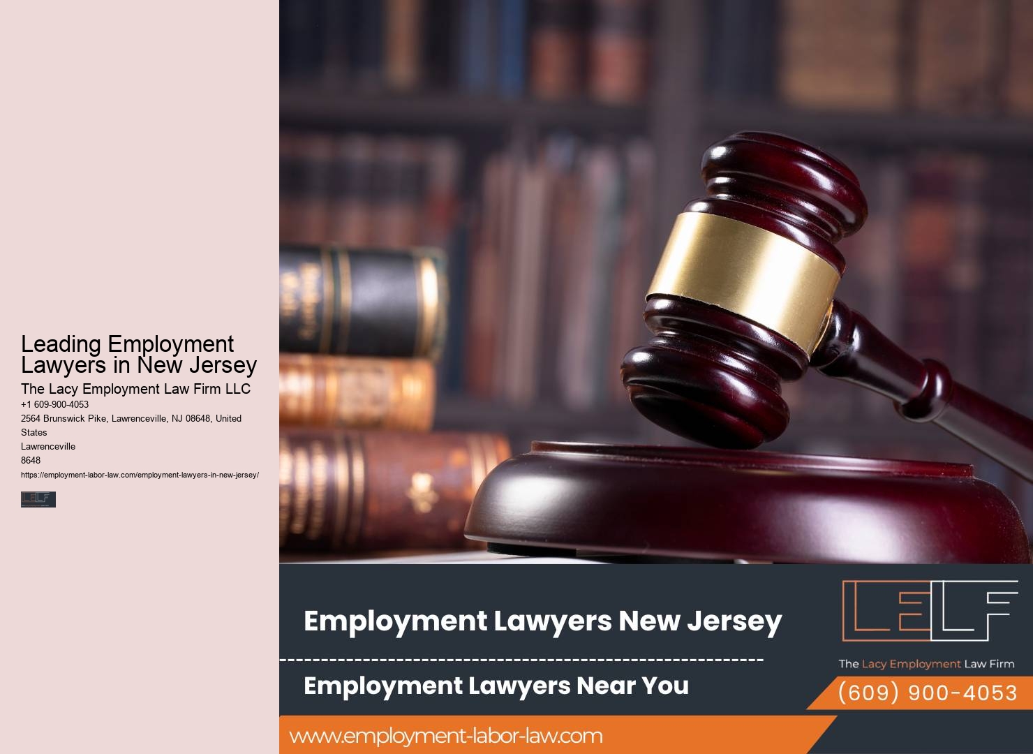 Leading NJ Employment Law Consultation Services