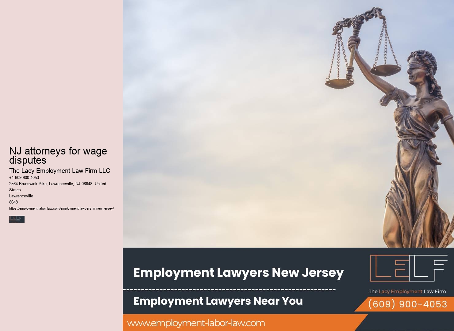 New Jersey employment law lawyer