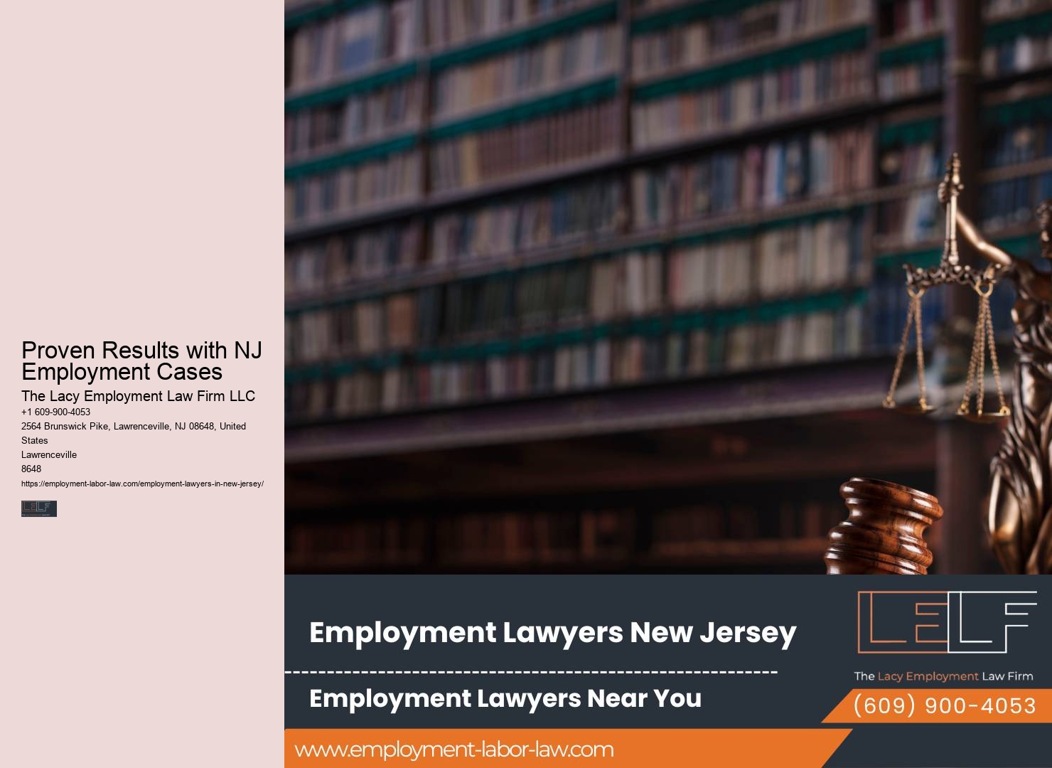 Legal aid for NJ retaliation complaints