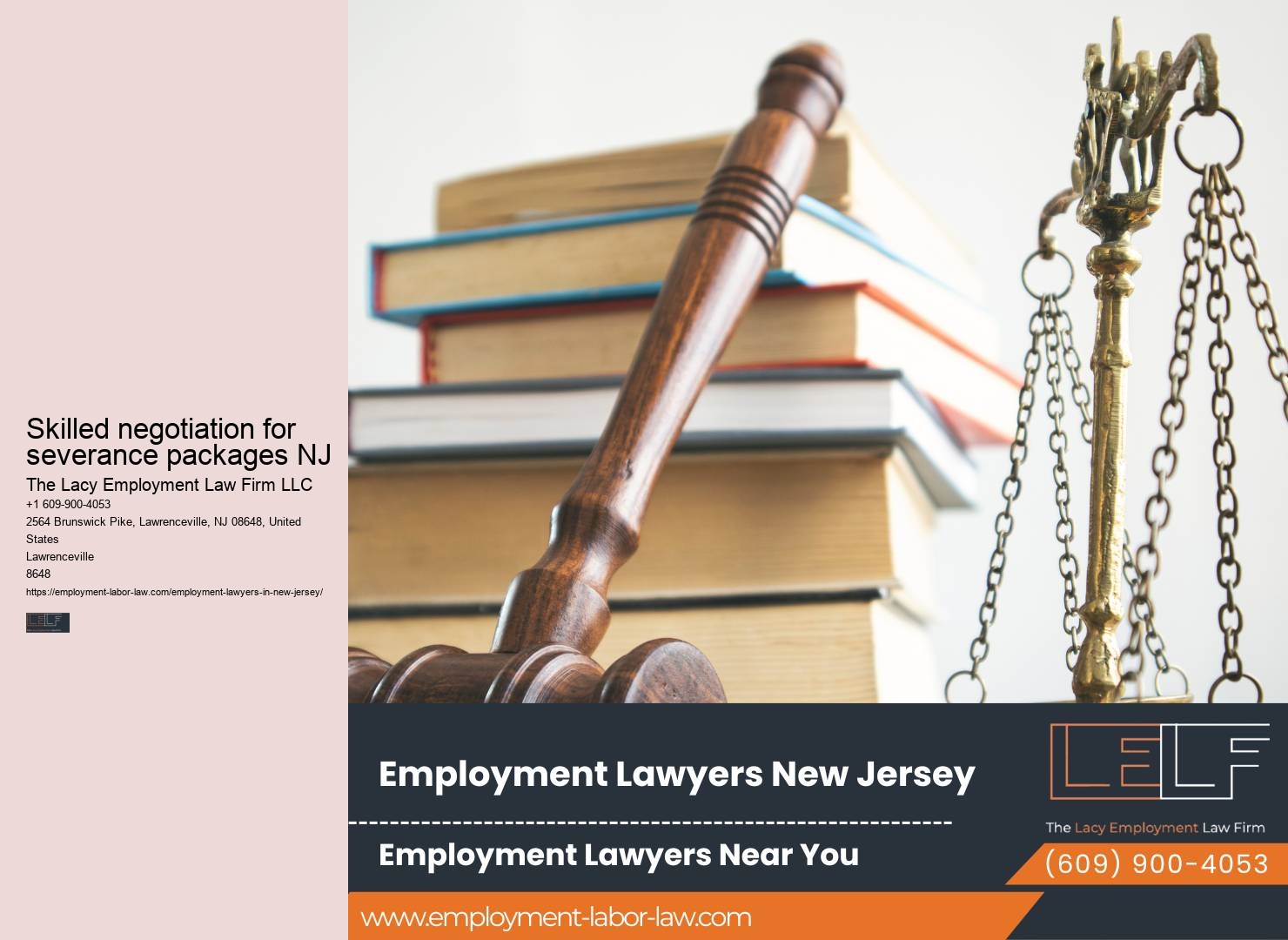 NJ Employment Lawyers for Workplace Solutions