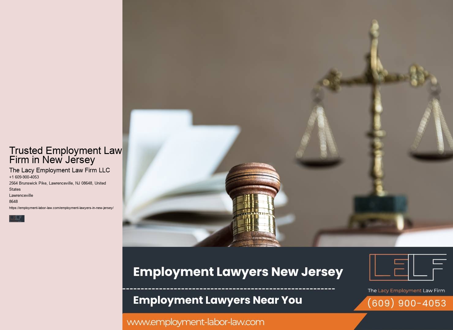 NJ Employment Lawyers for Workplace Negotiations