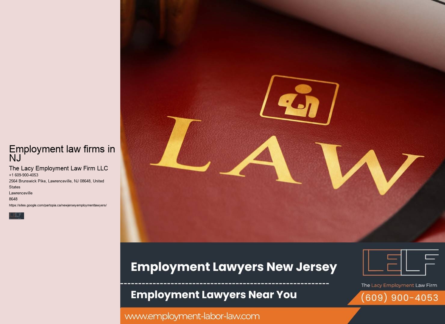 Get Legal Advice from NJ Employment Law Experts
