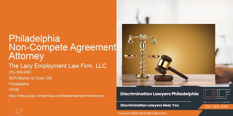 Philadelphia Non-Compete Agreement Attorney