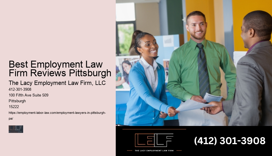 Trusted Best Employment Law Firm Reviews Pittsburgh employment lawyers