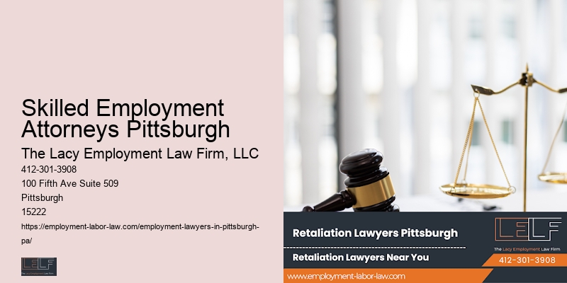 Skilled Employment Attorneys Pittsburgh employment law firm case review