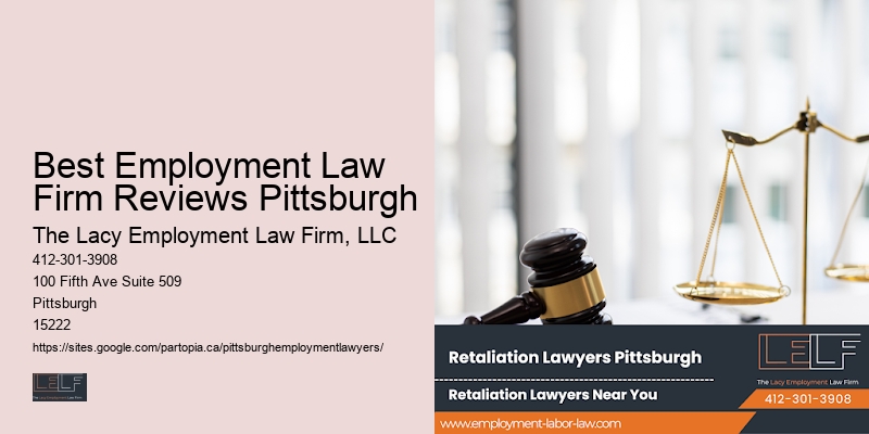 Best Employment Law Firm Reviews Pittsburgh