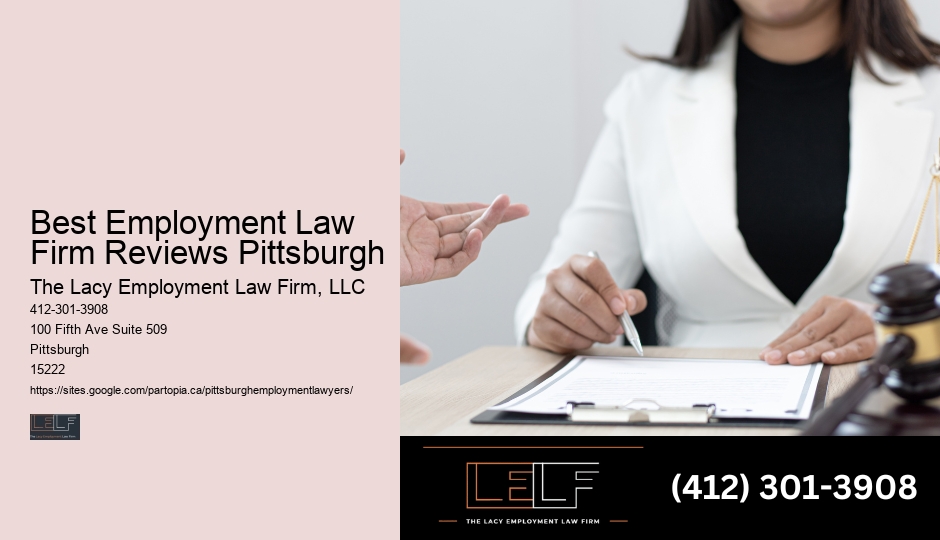 Wage and hour attorney Best Employment Law Firm Reviews Pittsburgh