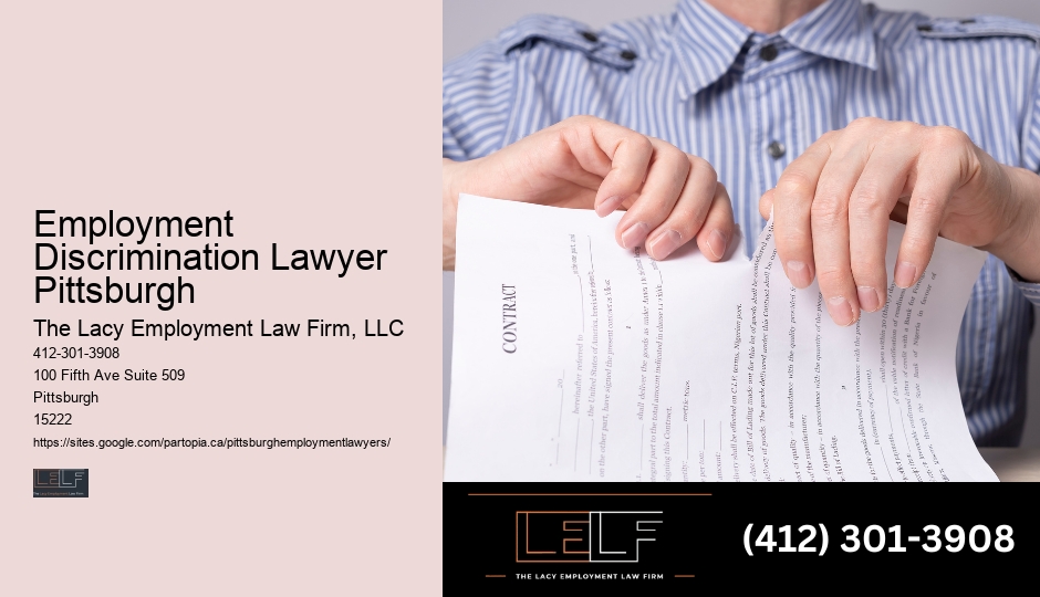 Employment Discrimination Lawyer Pittsburgh Employment Law Cases