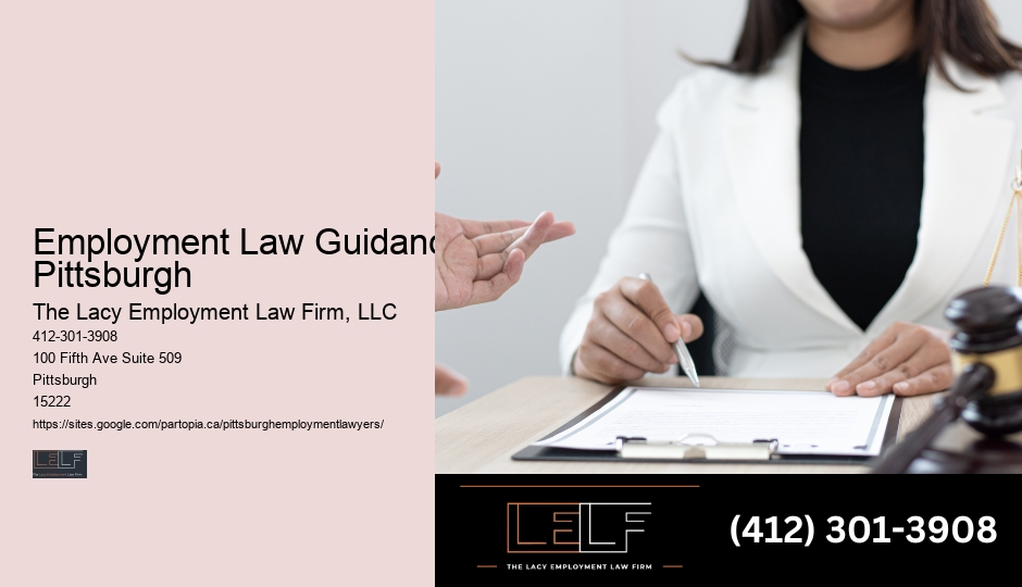 Employment Law Guidance Pittsburgh Civil Rights Employment Lawyer
