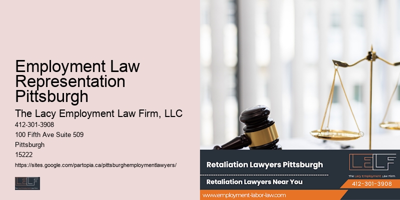 Employment Law Representation Pittsburgh