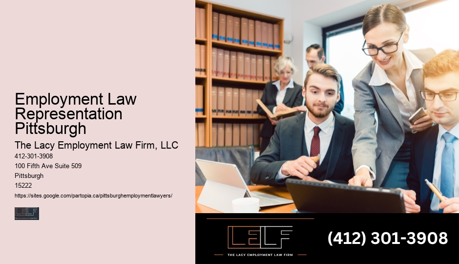 Employment Law Representation Pittsburgh employment law arbitration