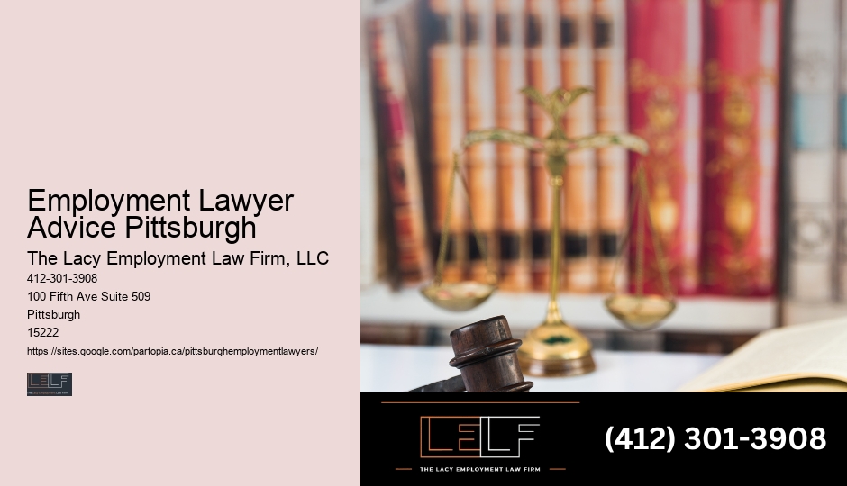 Employment Lawyer Advice Pittsburgh Employee Rights Law Firm