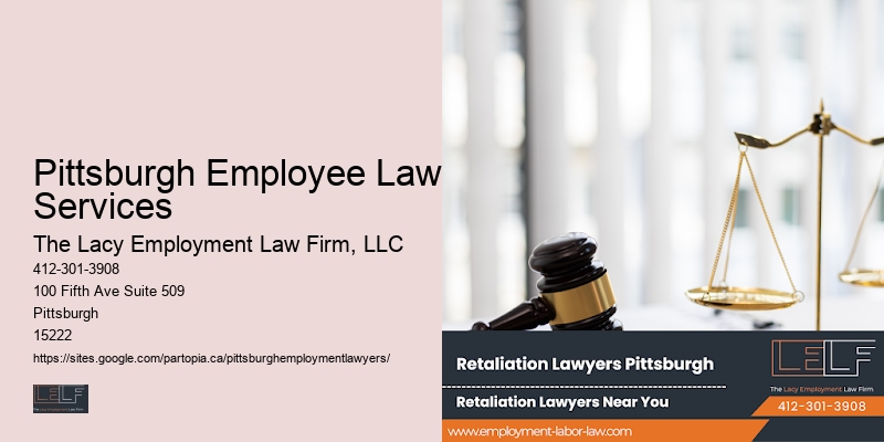 Pittsburgh Employee Law Services
