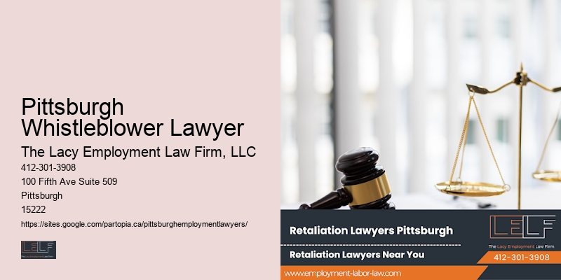 Pittsburgh Whistleblower Lawyer