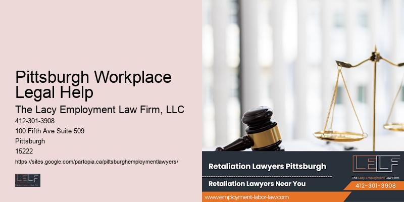 Pittsburgh Workplace Legal Help