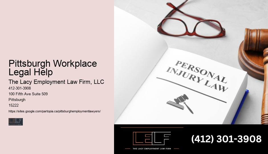 Pittsburgh Workplace Legal Help Workplace Legal Support