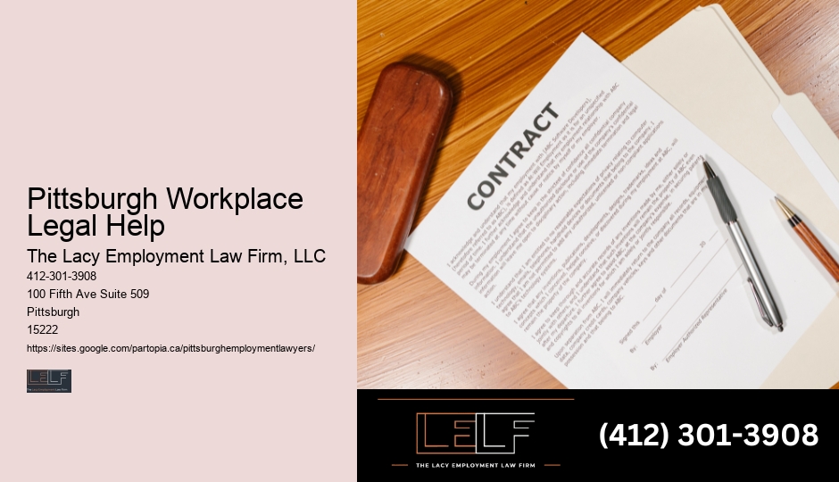 Pittsburgh Workplace Legal Help Union Lawyer