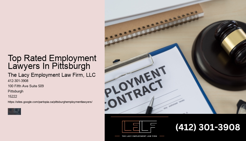 Top Rated Employment Lawyers In Pittsburgh Employment Law Assistance