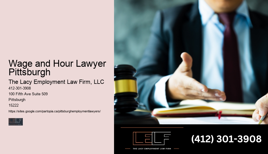 Disability Discrimination Lawyer Wage and Hour Lawyer Pittsburgh