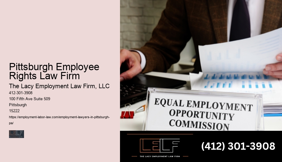 Pittsburgh Employment Termination Legal Counsel