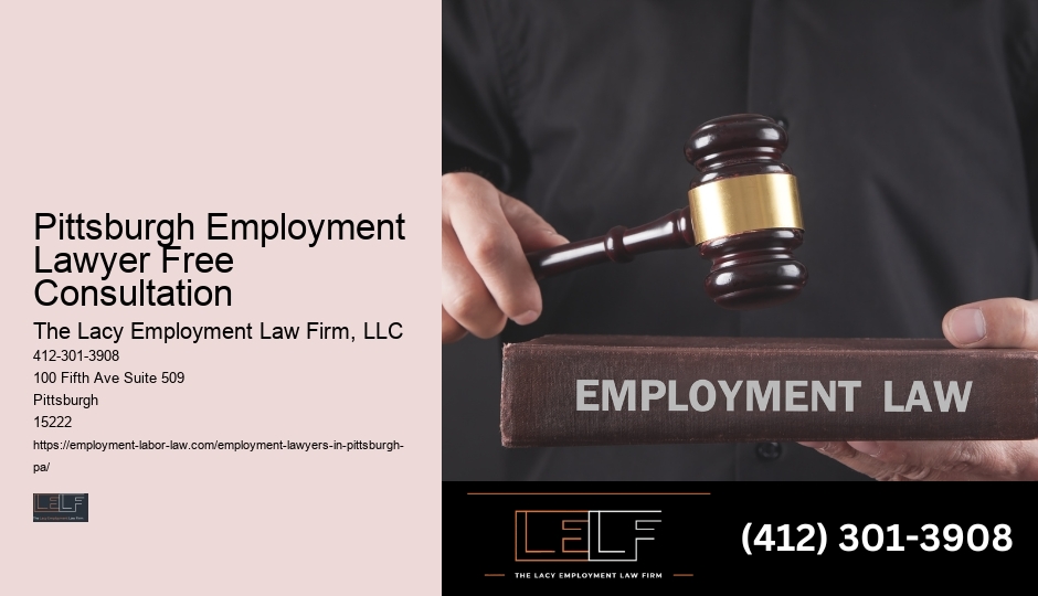 Pittsburgh Job Termination Legal Advisor