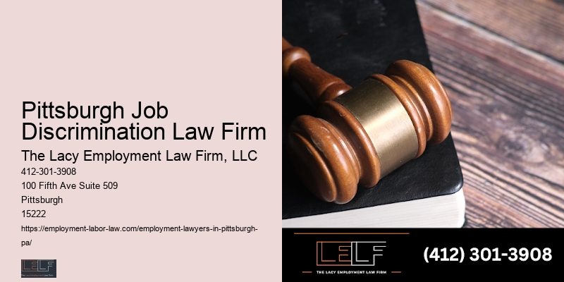 Pittsburgh Job Discrimination Law Firm