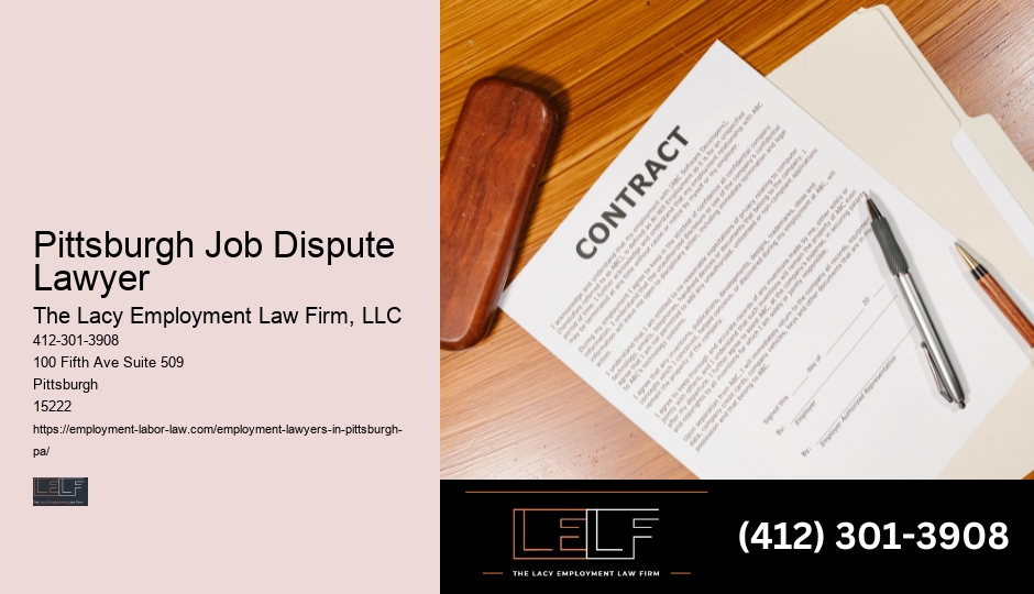Pittsburgh Employment Law Counselor