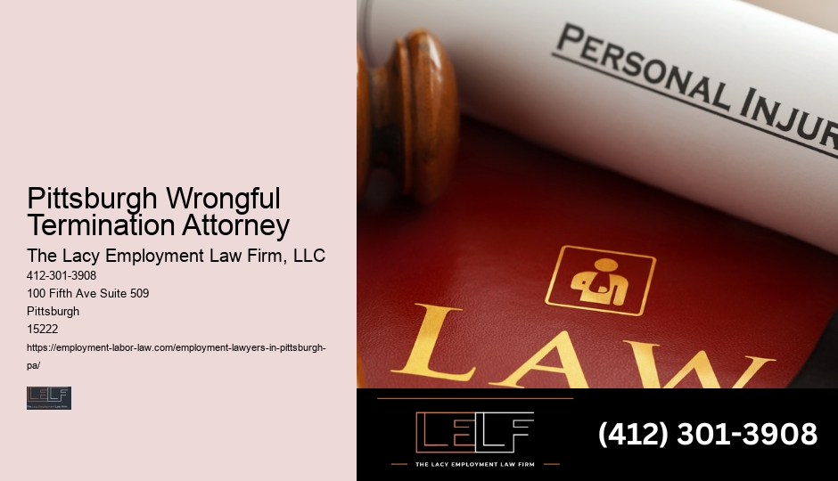 Pittsburgh Employment Lawyer Services