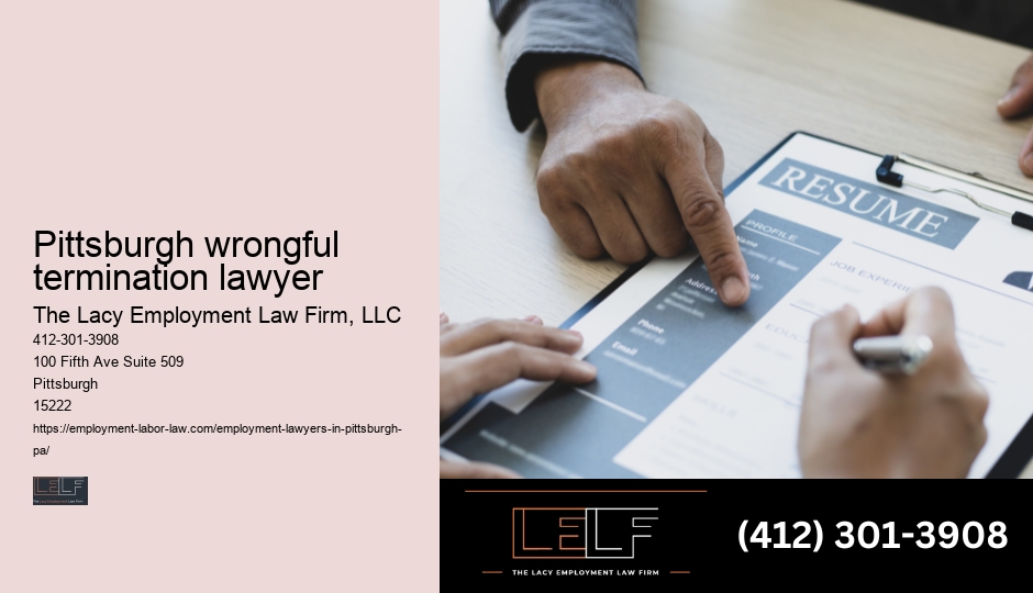 Pittsburgh Employee Rights Law Firm